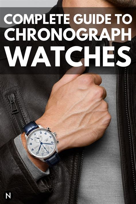 Complete Guide To Chronograph Watches Next Level Gents Artofit