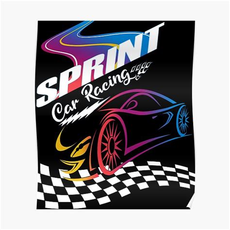 "Sprint Car Racing , Car racing 2021" Poster by MoSaid | Redbubble