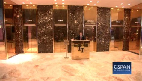 C Span Is Live Streaming Trump Towers Golden Elevators The Verge