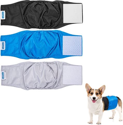 Nobleza X Couches Pour Chiens M Les Lavables Male Chien Couche