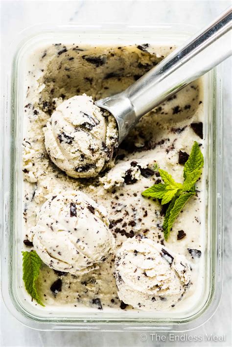 Mint Chocolate Chip Ice Cream Recipe For Ice Cream Maker Atelier Yuwa