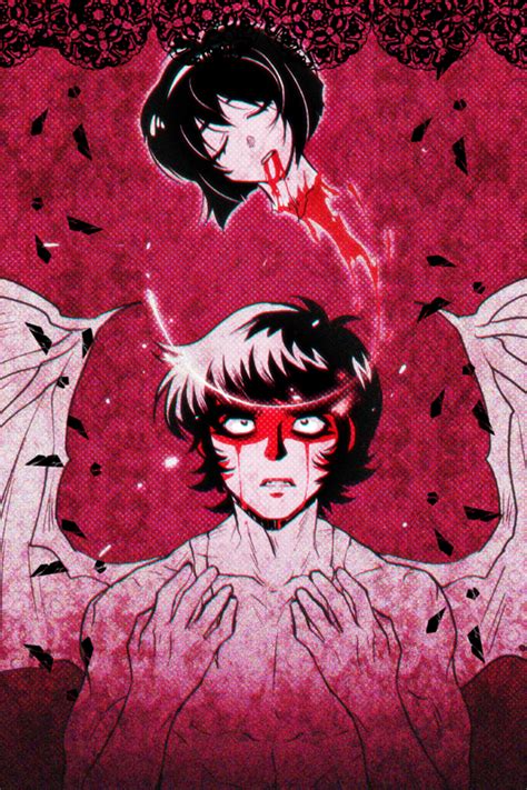 Fudou Akira And Makimura Miki Devilman Drawn By Tongjaera Danbooru