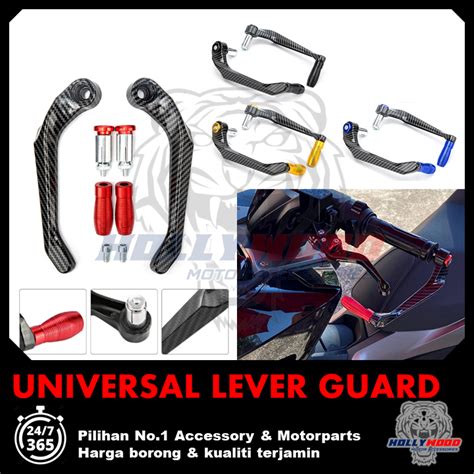 LEVER GUARD UNVERSAL LIGHTECH DESIGN CARBON Y15 LC135 R15 RS150 RSX