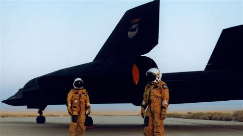 1920x1080 Resolution Black Jet Crew Pilot NASA Lockheed SR 71