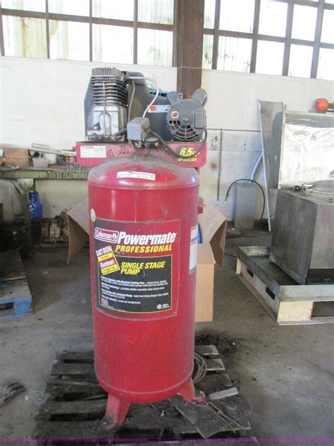 Coleman Powermate Air Compressor In St Louis MO Item BS9106 Sold