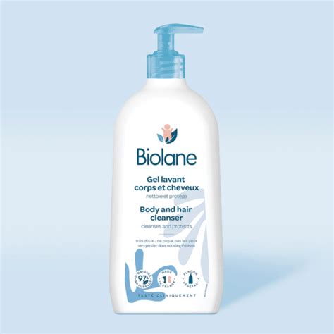 Biolane Gel Lavant Corps Et Cheveux En Des La Naissance Ml