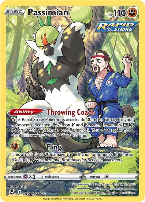 Passimian Swsh Silver Tempest Trainer Gallery Pokemon