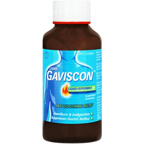 Gaviscon Liquid Suspension Peppermint 300ml Clicks