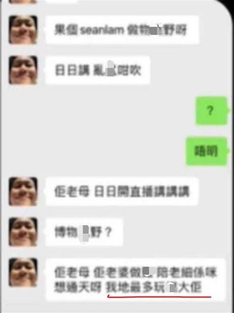 微辣｜網紅sean Lam疑遭六毫子言語威脅 對話圖流出惹網民質疑：可信性低 流行娛樂 新monday