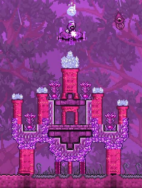 Done with my nail nebula Altar : r/Terraria