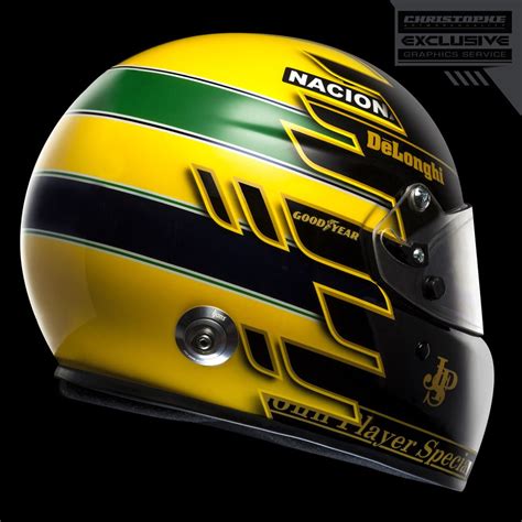 Racing Helmets Garage Stilo Ayrton Senna Tribute By Christophe