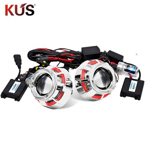 Lente De Proyector Bi Xen N De Pulgadas Kit De Xen N Hid Drl De