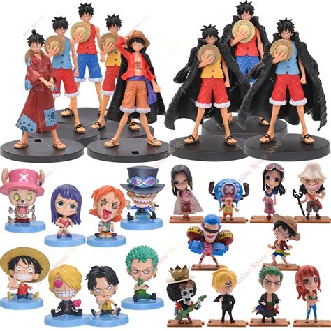 One Piece Pvc Anime Action Figure Gk Deck Monkey D Luffy Chap U De