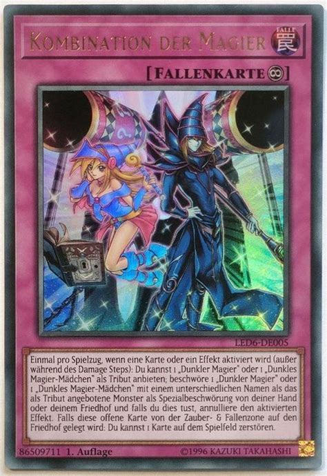 Yu Gi Oh Kombination Der Magier Led6 Ultra Rare Kaufen Auf Ricardo