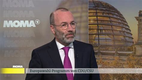 Manfred Weber Morgenmagazin ARD Das Erste