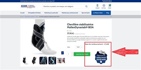 Remboursement Sécurité Sociale chez ADAM Orthopédie Matériel Médical