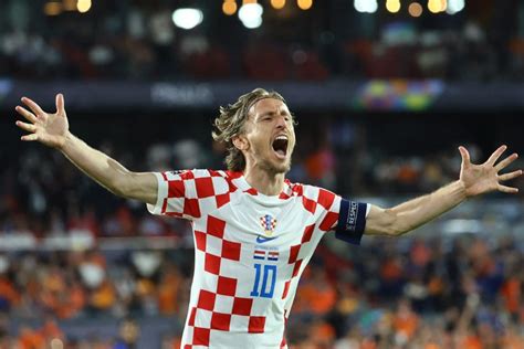 UEFA Nations League Luka Modric Stars As Croatia Stun Netherlands To