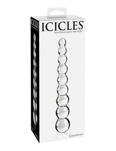 DILDO EM VIDRO ICICLES Nº02
