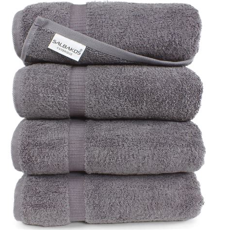 Turkish Luxury Hotel Spa 27x54 Bath Towel Set Of 4 Cotton From Turkey