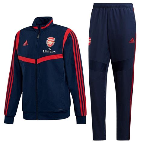 Arsenal presentation Soccer tracksuit navy 2019/20 - Adidas ...