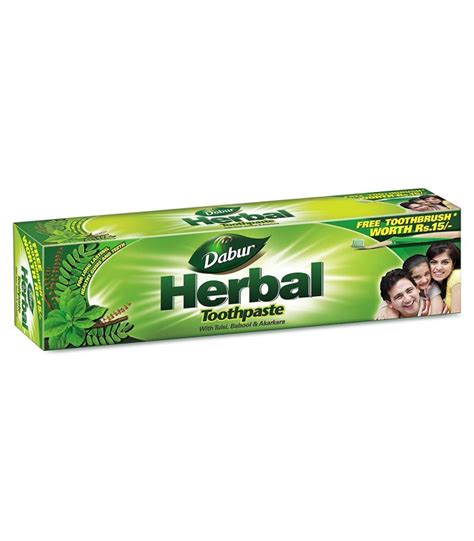 DABUR HERBAL TOOTHPASTE Weight 50 Gm