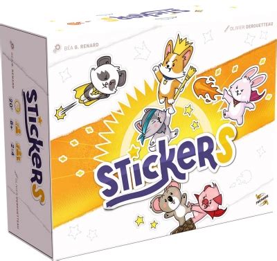 Stickers Jeu de Société Jeu de Cartes Espritjeu