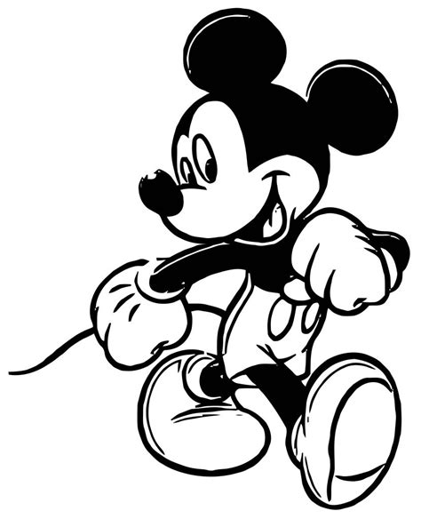 Mickey Mouse Cartoon Coloring Page Wecoloringpage 082