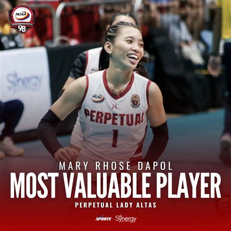 GMA Sports On Twitter NCAASeason98 Women S Volleyball Most Valuable