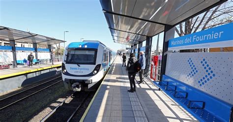 CRÓNICA FERROVIARIA Línea Belgrano Sur Inauguraron dos nuevas estaciones