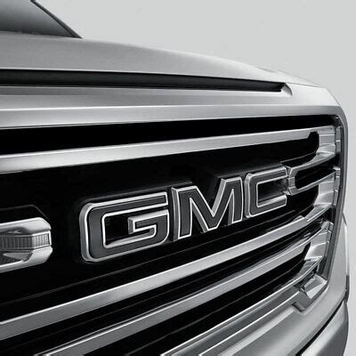 19-21 GMC Sierra Black GMC Emblems- Front & Rear- Brand New- GM # 84942521 | eBay