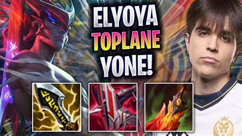 Elyoya Jugando Toplane Con Yone Mad Elyoya Juega Yone Top Vs Jax