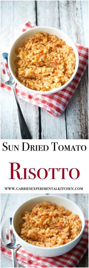 Sun Dried Tomato Risotto Carries Experimental Kitchen