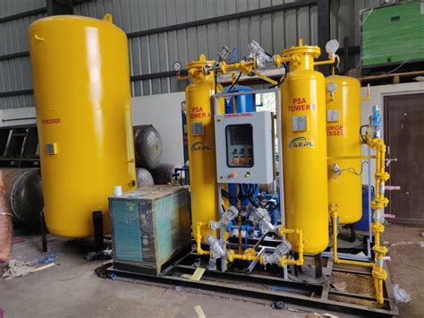 Psa Nitrogen Gas Plant Automation Grade Automatic Capacity 7 M3 Hr At Rs 925000 In Ahmedabad