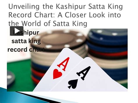 Ppt Unveiling The Secrets Of Kashipur Satta King A Comprehensive