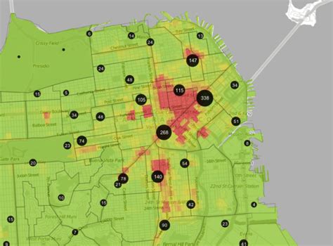 Crime Map San Francisco World Map 07