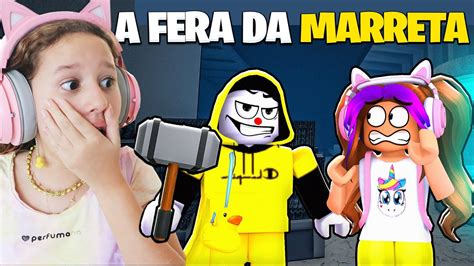 Roblox A FERA DA MARRETA MARRETÃO Flee the Facility Valentina