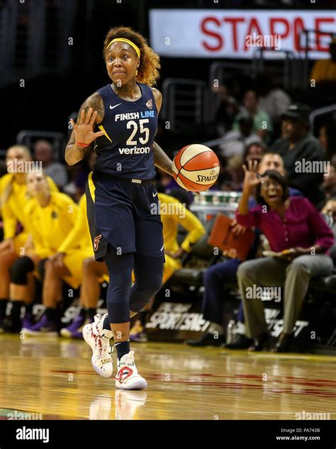 Indiana Fever Guard Cappie Pondexter 25 During The Indiana Fever Vs