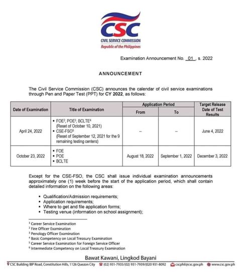 Fire Officer Examination Foe Schedule And Requirements