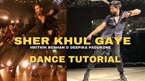 Fighter Sher Khul Gaye Dance Like Hrithik Roshan Easy Tutorial