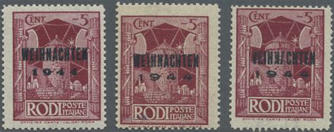 Stamp Auction Dt Besetzung Ii Wk B Hmen Und M Hren