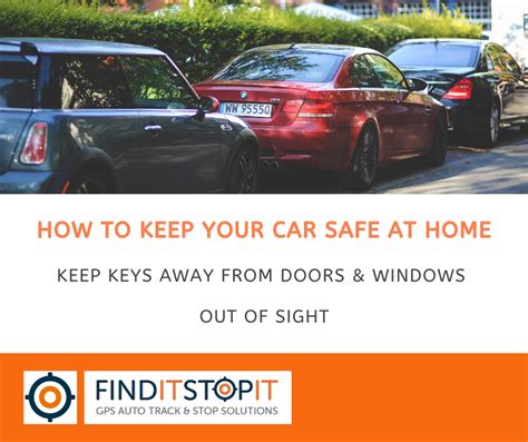 How To Keep Your Car Safe At Home Find It Stop It