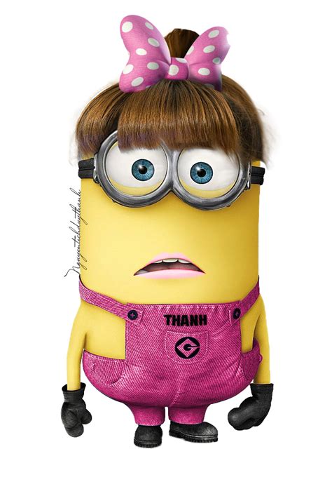 Girl Minion By Duythanhdeviantart On Deviantart