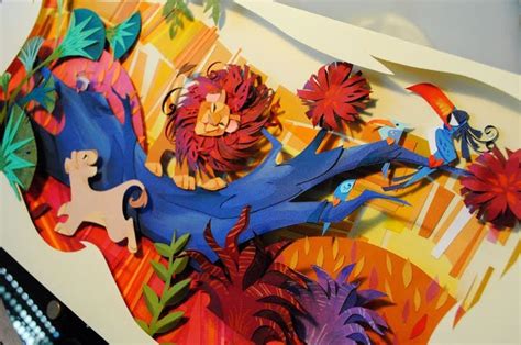 Weekend Spotlight Brittney Lee Read More Here The Lion King Made With Paper Paper Cutout