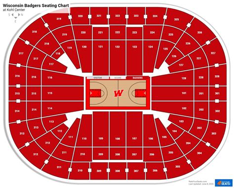 Kohl Center Seating Chart With Rows And Seat Numbers | Cabinets Matttroy