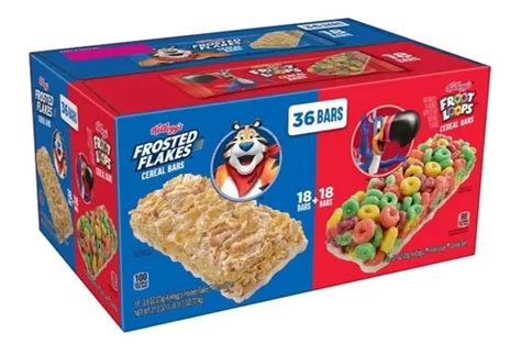 Kellogg S Cereal En Barra Zucaritas Y Froot Loops Piezas Env O Gratis