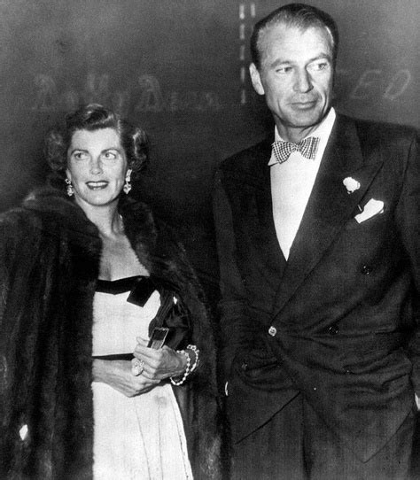 Gary Cooper And Wife Rocky Gary Cooper Gary Cooper Movie Stars