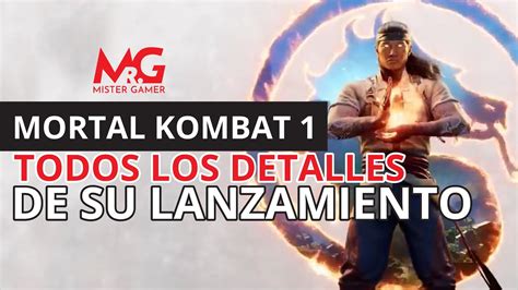 MORTAL KOMBAT 1 PRECIOS BETA FECHA DE LANZAMIENTO YouTube