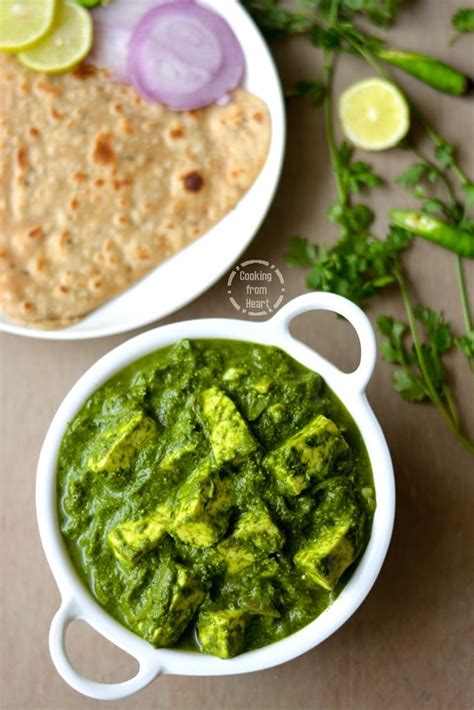 Palak Paneer Restaurant Style Palak Paneer Cooking From Heart