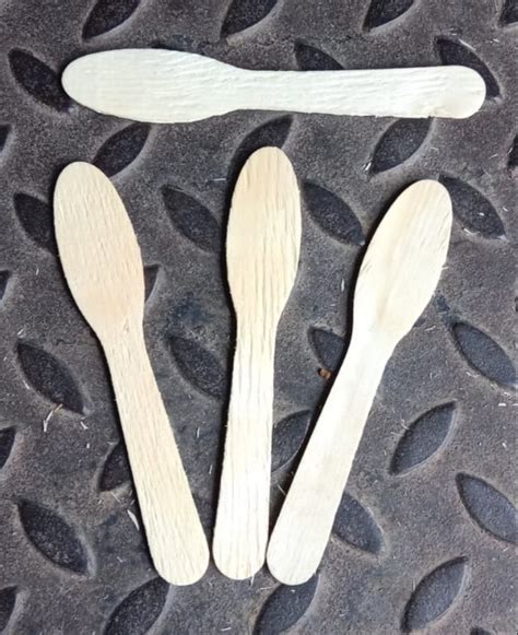 4 5inch Birch Wooden Ice Cream Spoon At Rs 80 Kg Wooden Ice Cream