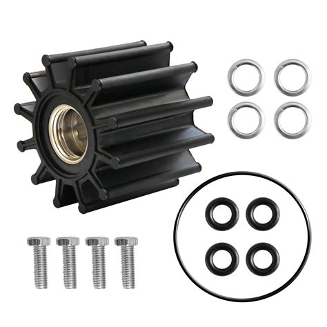 Snapklik Sea Water Pump Threaded Impeller Repair Kit Replaces